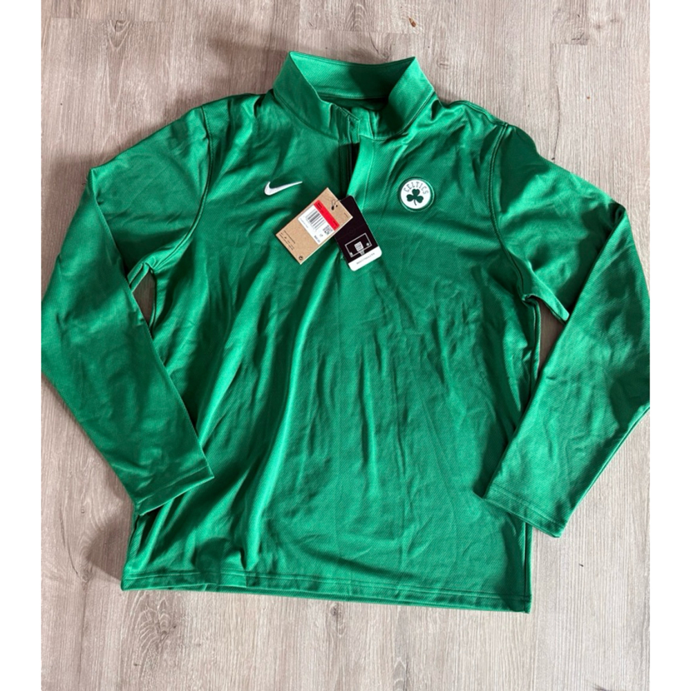 Nike Boston Celtics Quarterzip Large